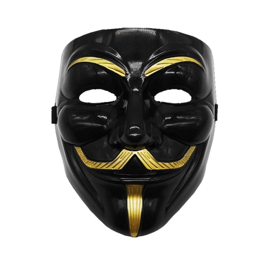 Decoration Halloween Mask Hackers Mask White V for Vendetta Halloween Face Mask Costume Cosplay Party Mascaras Halloween