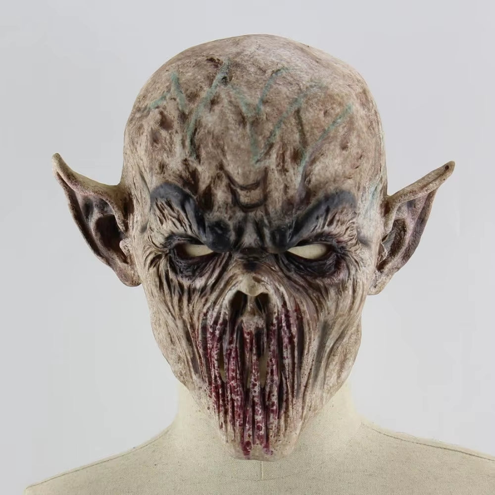Scary Halloween Mask Terror Ghost Devil Mask Dance Party Scary Biochemical Alien Zombie Caps Mask