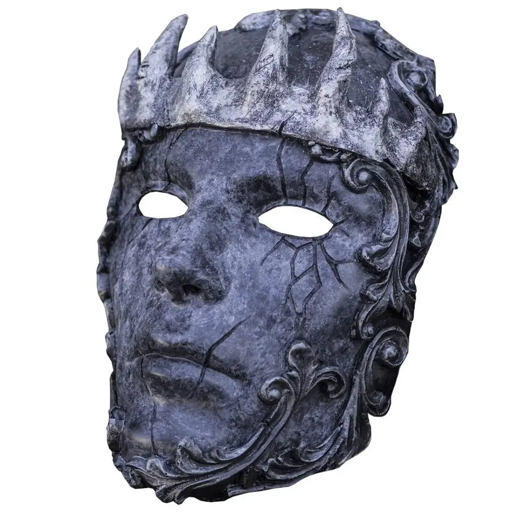 Halloween Terror Abyss King Mask Comprehensive Venetiann Mask Halloween Noble King Mask Halloween Masque Dress up Accessories