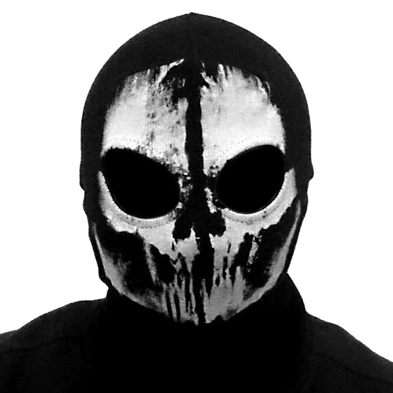 Halloween Mask Movie War Game Call Commander Party Mask Unisex Balaclava Mask Cosplay Ghosts Skull Mask Headwear