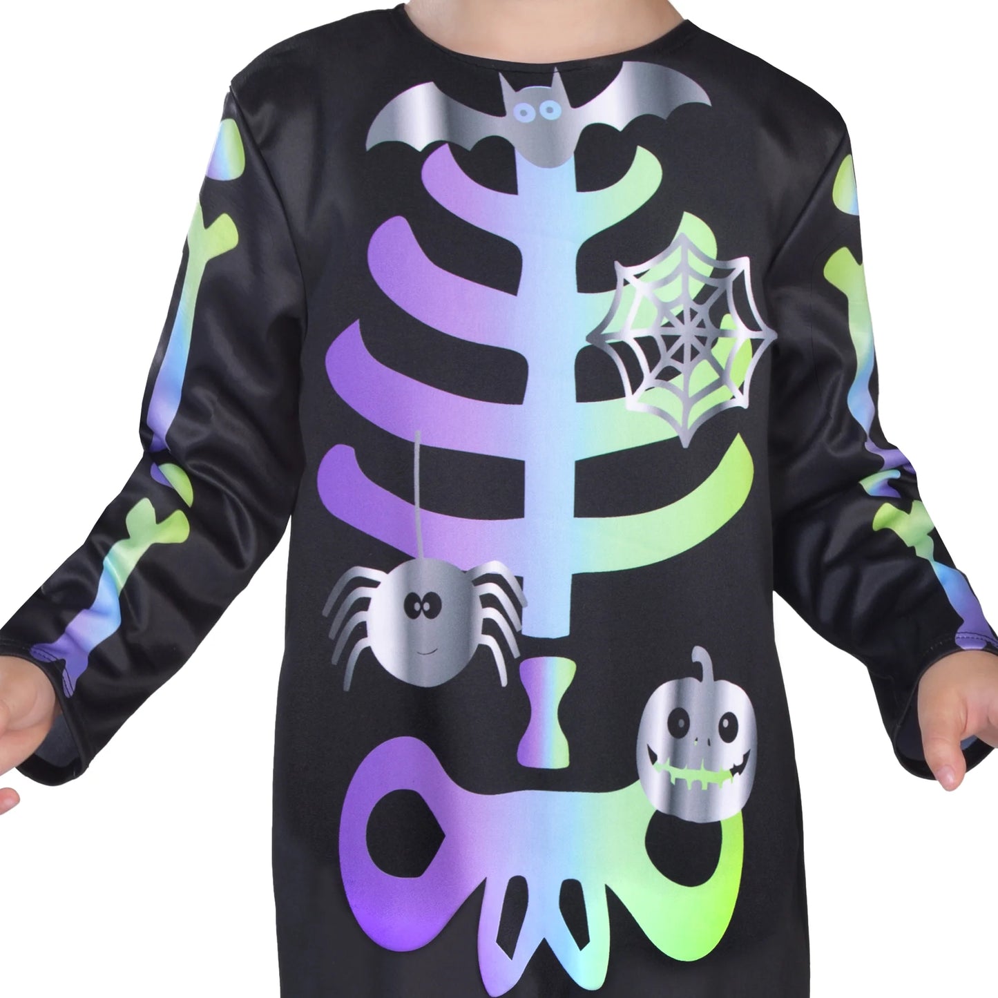 Skeleton Halloween Costume for Infant, Size 6-12M, by