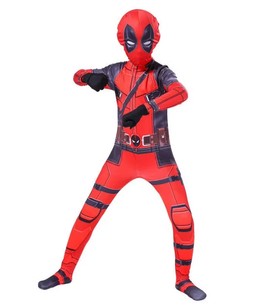 Deadpool Bodyguard Bodysuit Halloween Costume Children'S Deadpool Cosplay Costume Adult Set